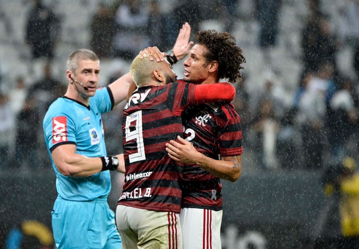 Flamengo teve uma tarde ruim contra o Atlético