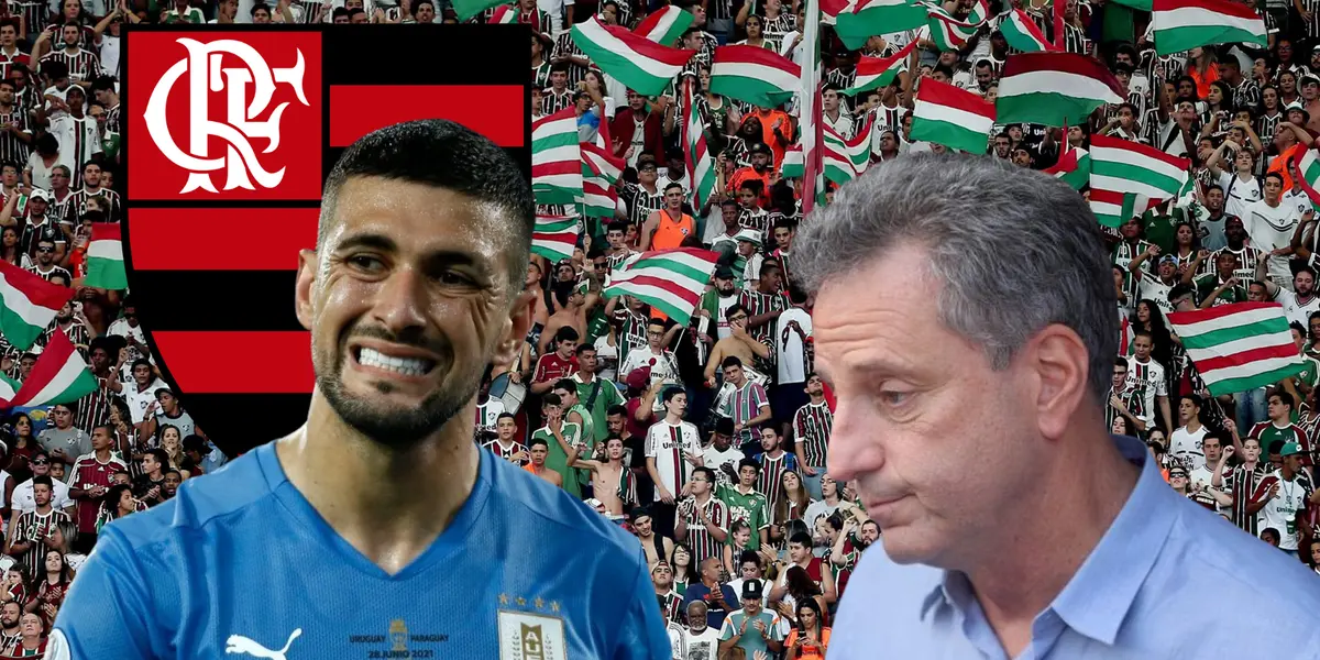 Flamengo vê antigo desejo indo para o rival