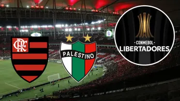 Flamengo x Palestino na Copa Libertadores 2024