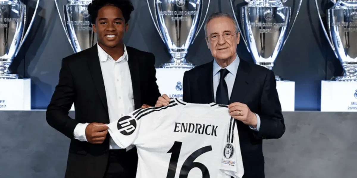 Florentino Pérez falou sobre Endrick