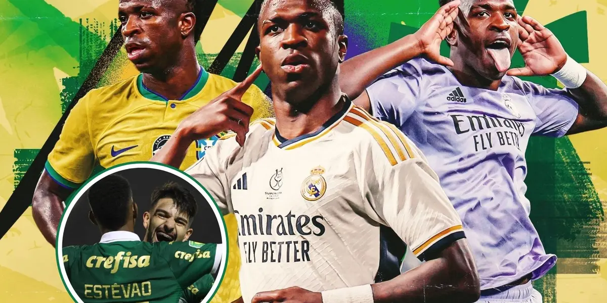 Fortuna em campo! O salário anual de Vini Jr. quase equivale ao valor de mercado do Palmeiras