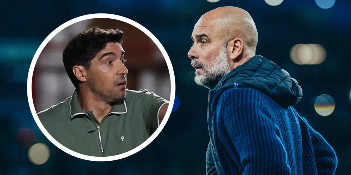 Foto: Redes sociais do Palmeiras e do Man City.