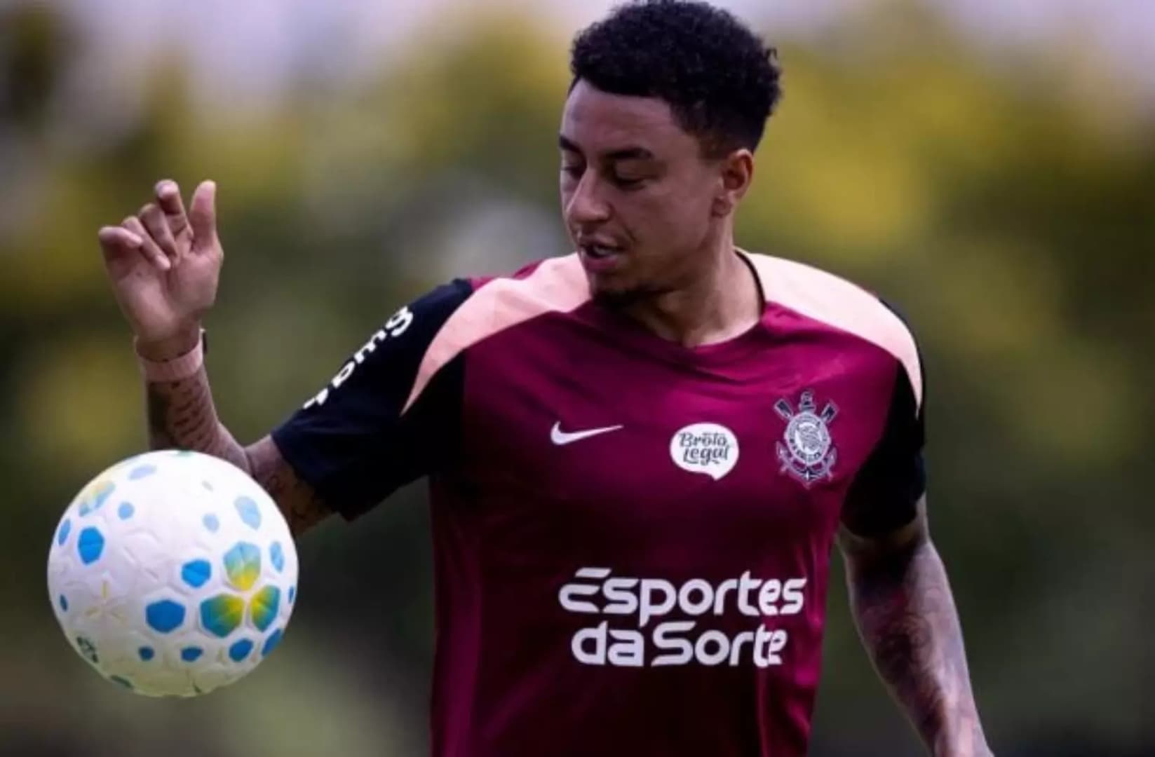 Foto: Rodrigo Coca/Agência Corinthians -Lingard ainda não estreou pelo Timão