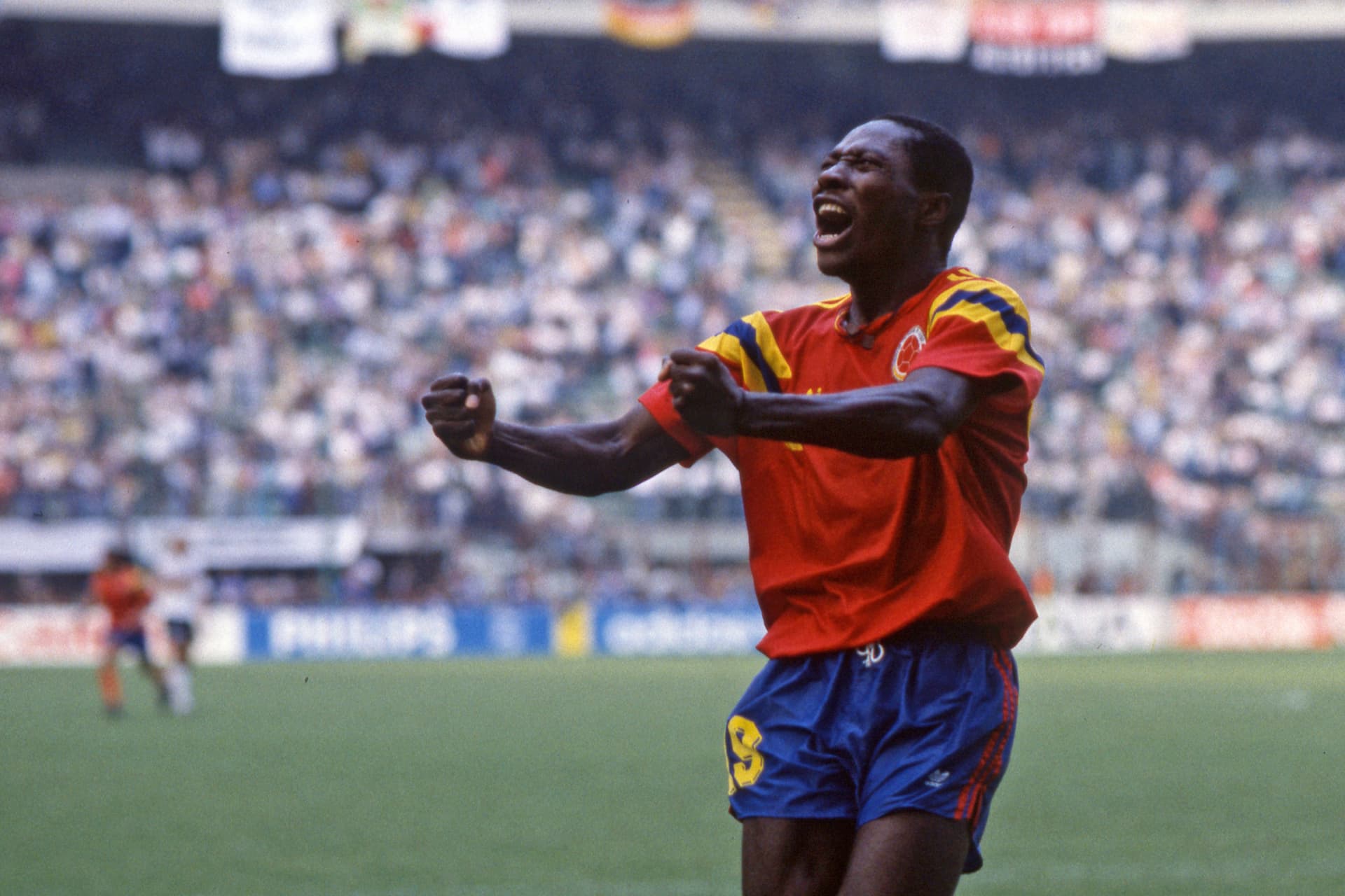 Freddy Rincón, que faleceu vítima de acidente de carro, foi homenageado por lendas do futebol