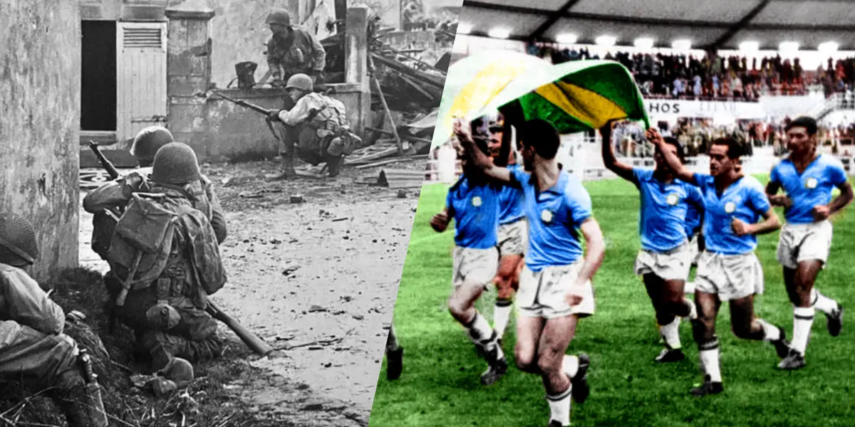 Futebol em tempos de guerra / X