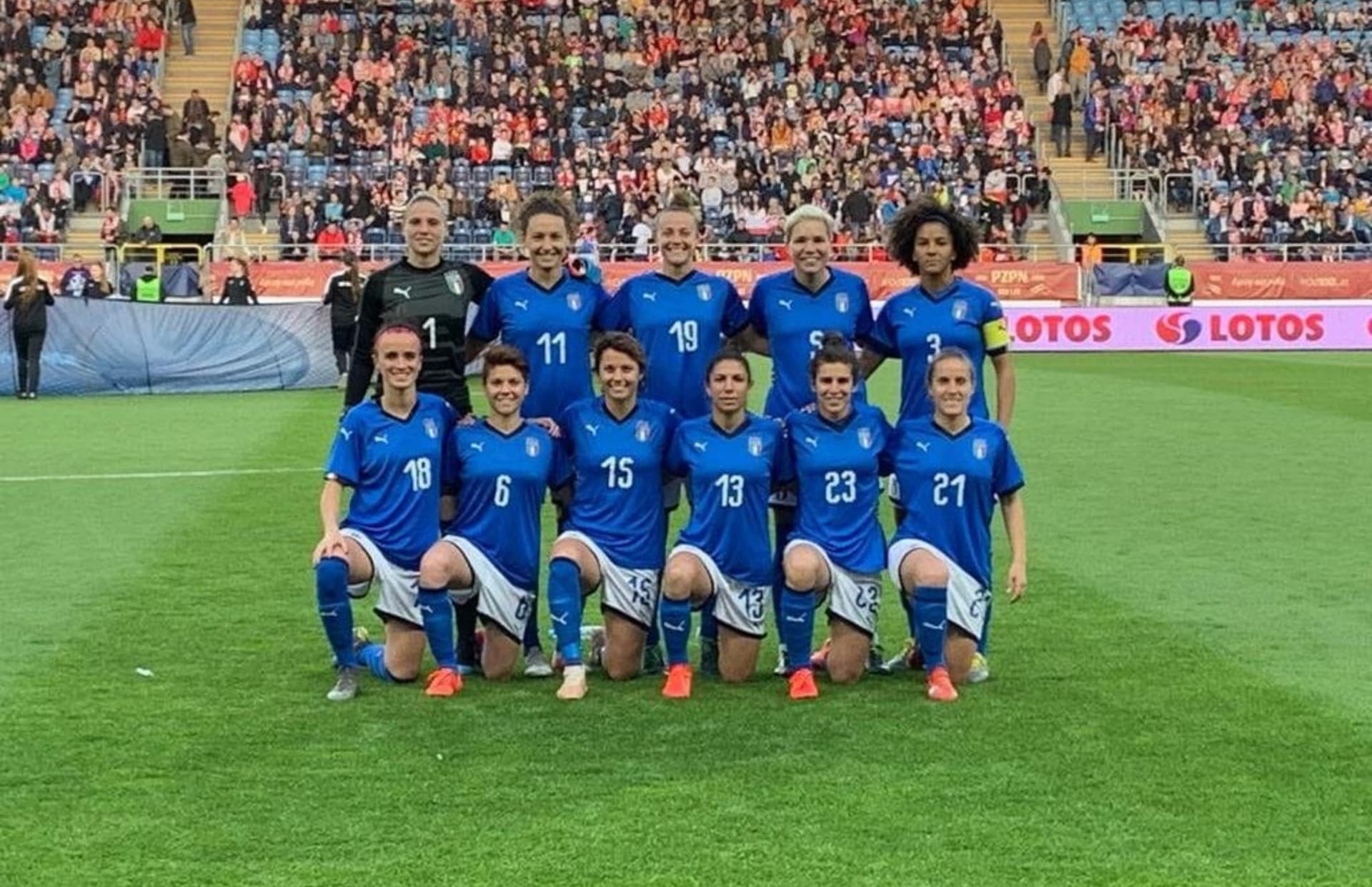 Futebol Feminino vive bom momento na Itália