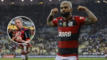 Gabigol comemora gol marcado pelo Flamengo