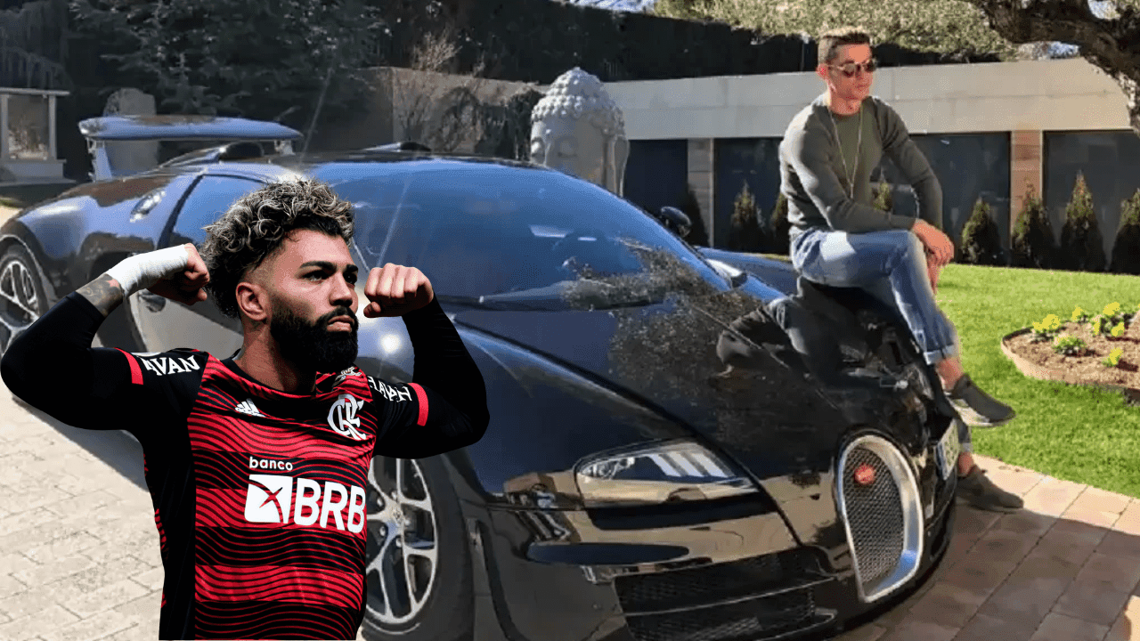 Gabigol, craque do Flamengo, é dono de um belíssimo Porsche Carrera Vermelho avaliado em R$ 520 mil