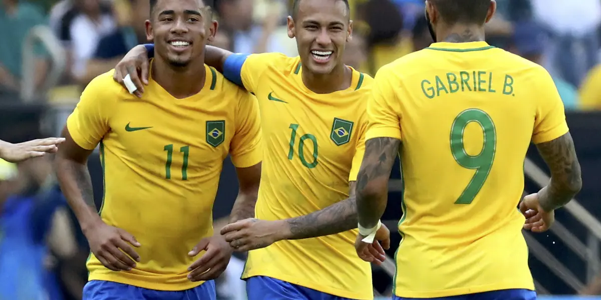 Gabigol e Gabriel Jesus disputam vaga na seleção