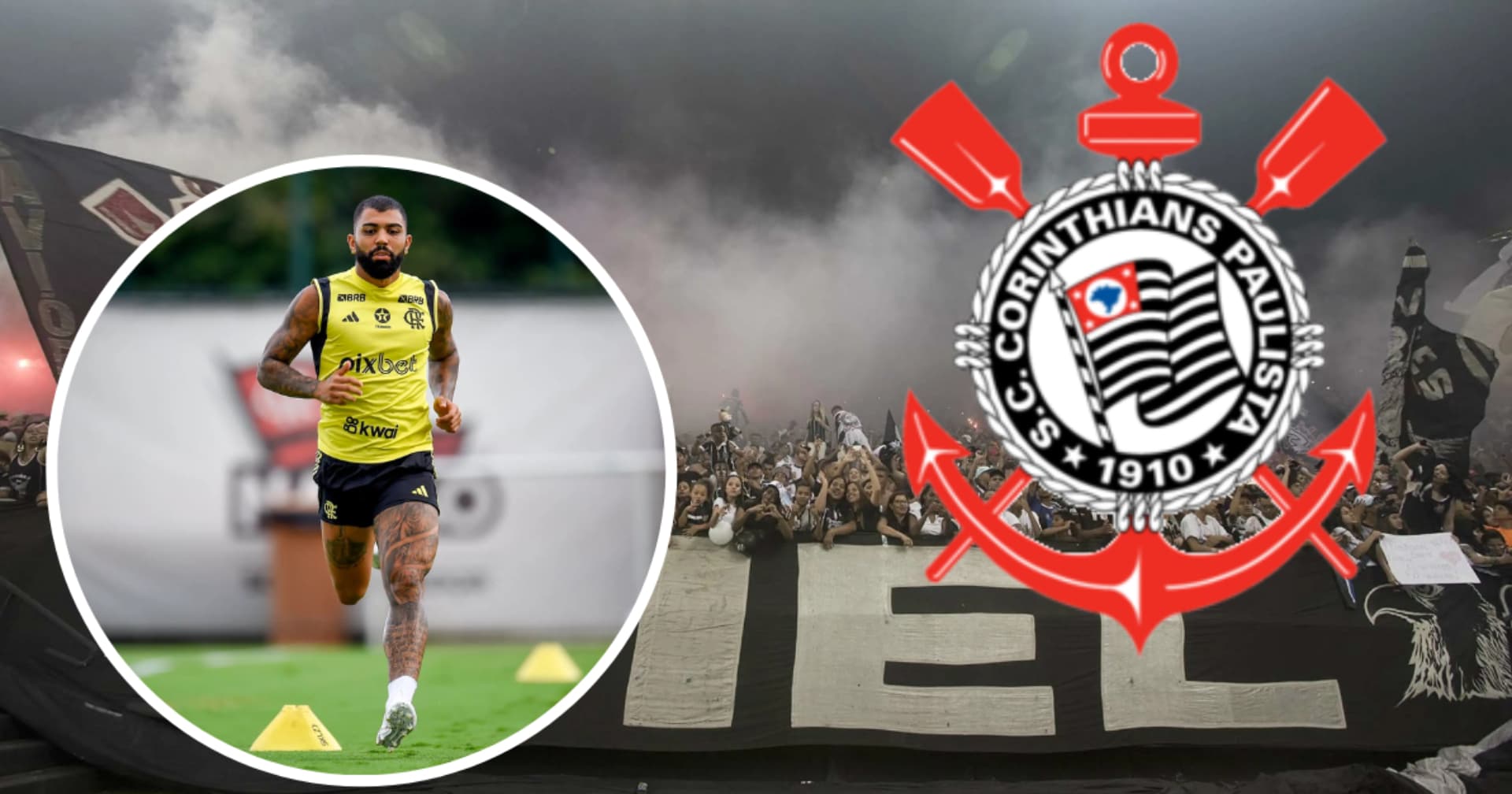 Gabigol em ação pelo Flamengo