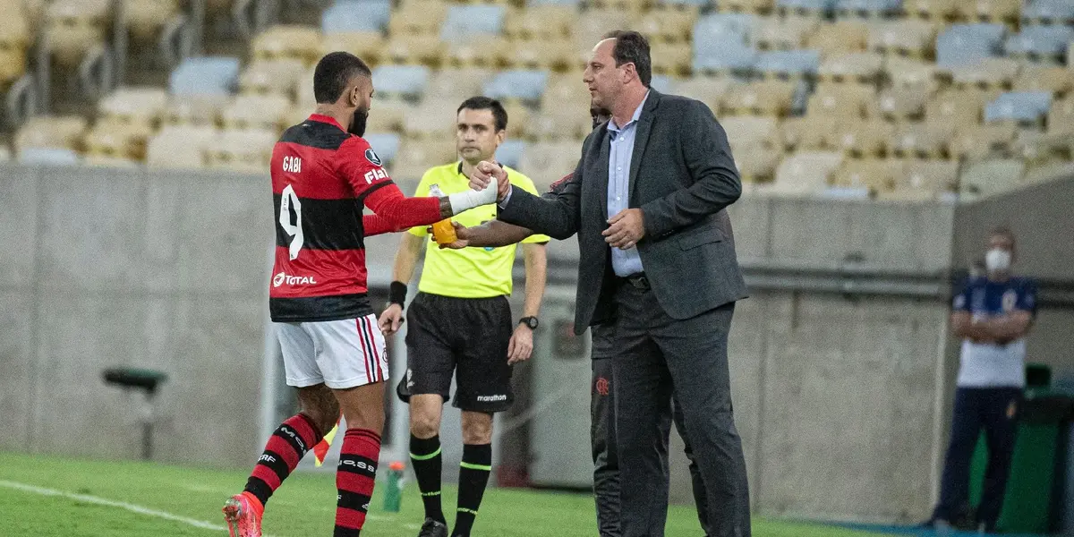 Gabigol ensinou Rogerio Ceni a liderar na Copa Libertadores
