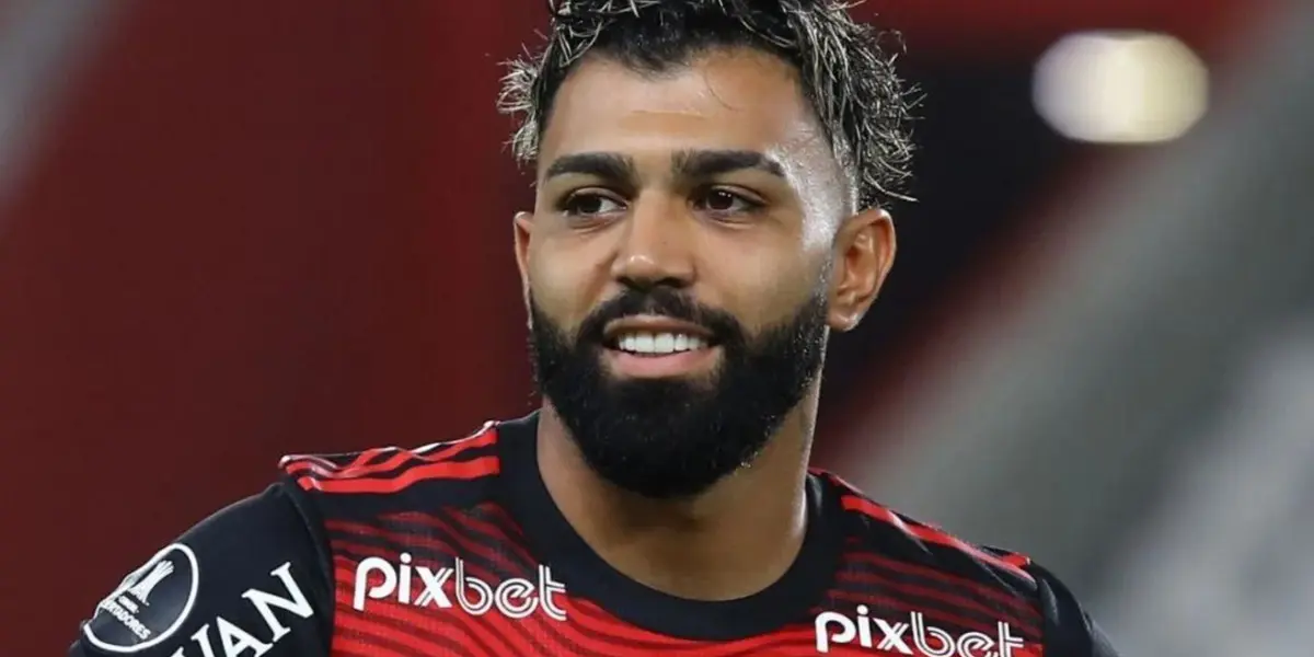 Gabigol não deixou barato nas provocações ao Palmeiras