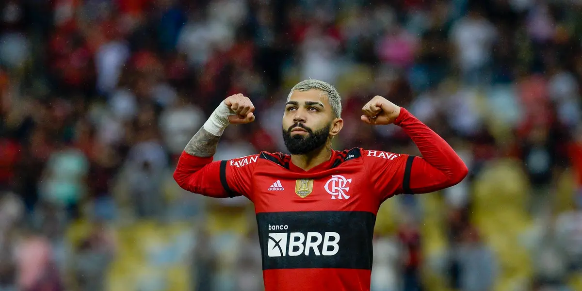 Gabigol não jogou contra o Corinthians, mas recebeu homenagem luxuosa do Flamengo por marca atingida