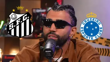 Gabigol negou acerto com o Cruzeiro e se declarou ao Santos