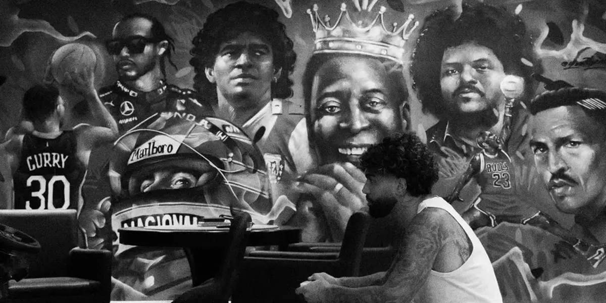 Gabigol tem um salão de jogos bem equipado em sua mansão de luxo na Barra da Tijuca, no Rio de Janeiro