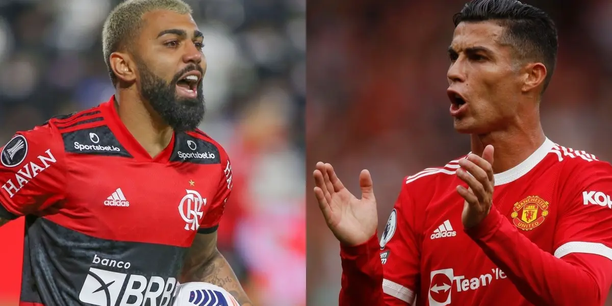 Gabriel Barbosa ainda pode sair do Flamengo em 2021 e seria rival de Cristiano Ronaldo na Inglaterra