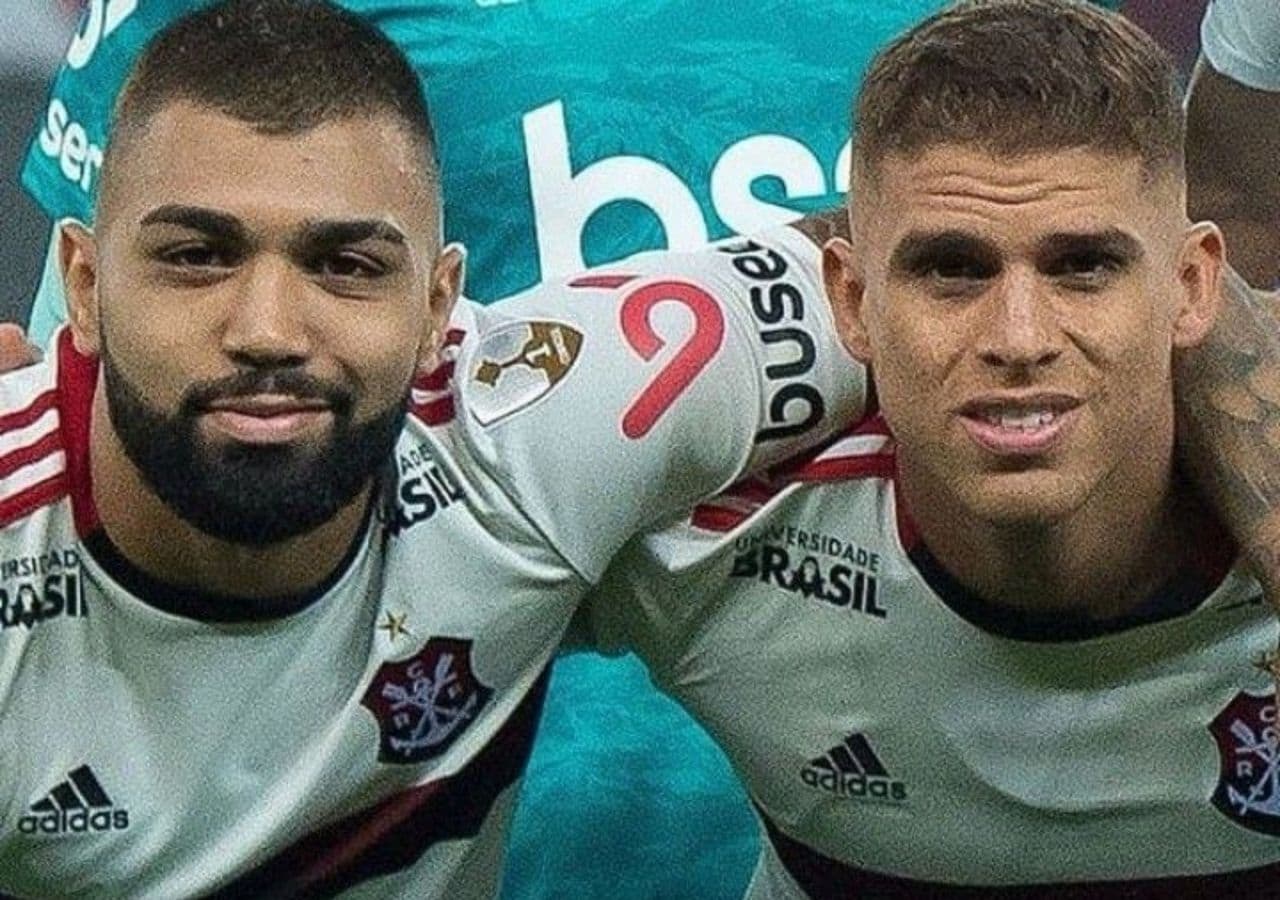 Gabriel Barbosa aproveitou partida entre Brasil e Colômbia para convencer Gustavo Cuéllar a voltar ao Flamengo
