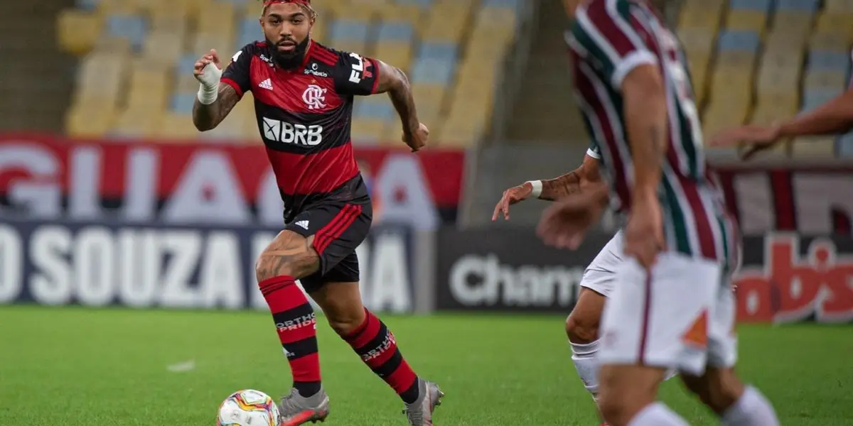 Gabriel Barbosa é a maior esperança do Mengão na final do Campeonato Carioca 2021