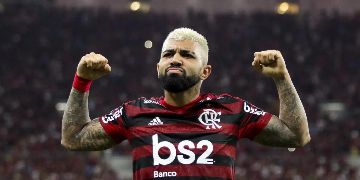 Gabriel Barbosa é a maior referência do Flamengo atualmente