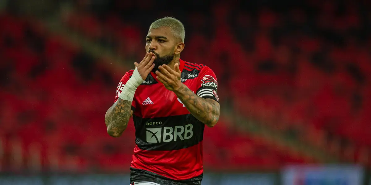 Gabriel Barbosa e Michael brigaram em campo