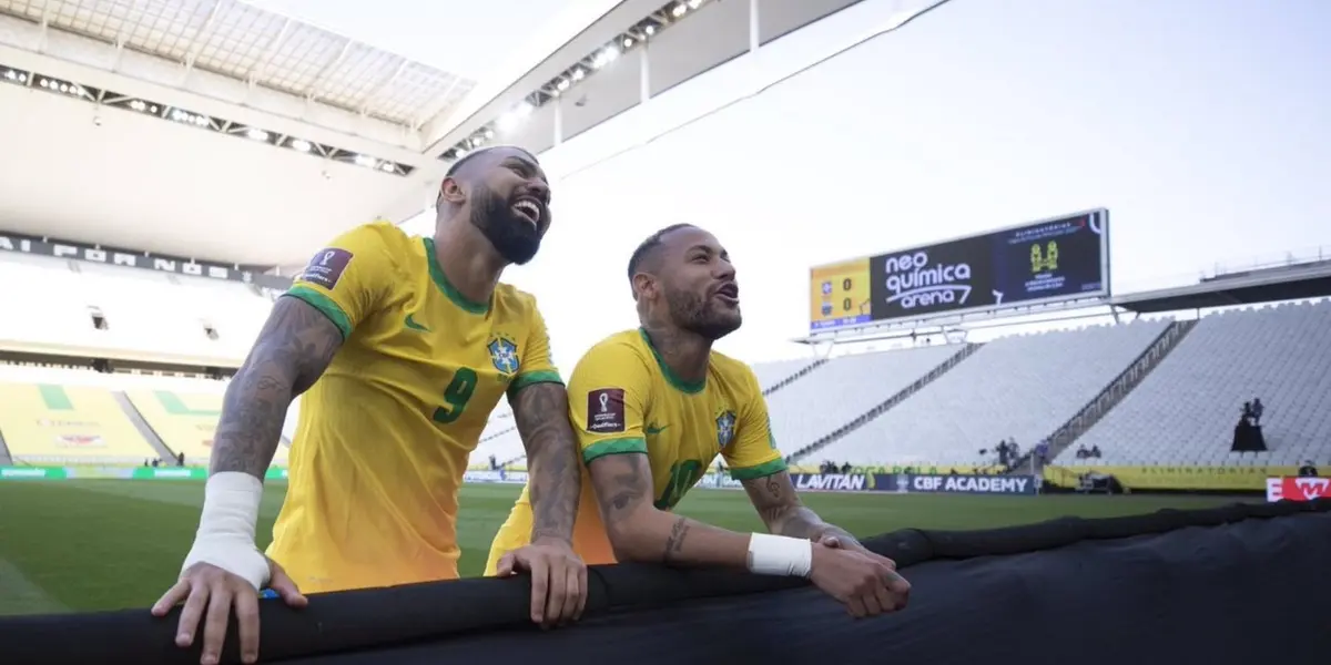 Gabriel Barbosa e Neymar voltaram a ser grandes amigos nas últimas semanas, mas o principal motivo envolve outra pessoa
