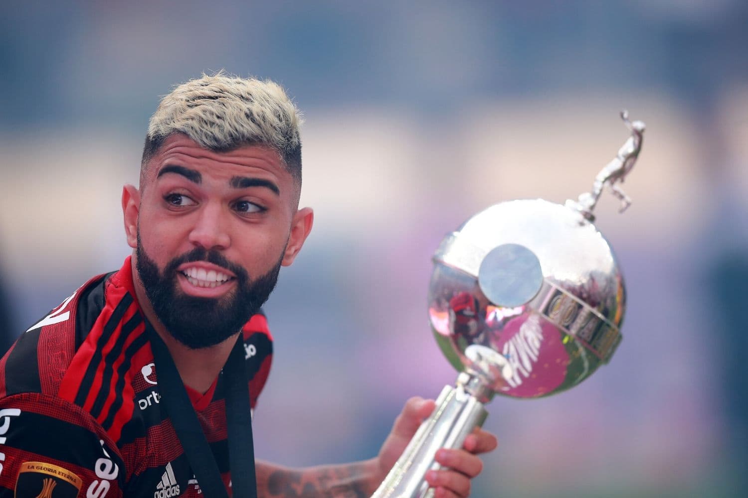 Gabriel Barbosa é o artilheiro do Flamengo na temporada, mas não vive boa fase no Mengão