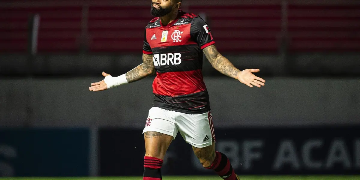 Gabriel Barbosa está fora da estreia no Brasileirão