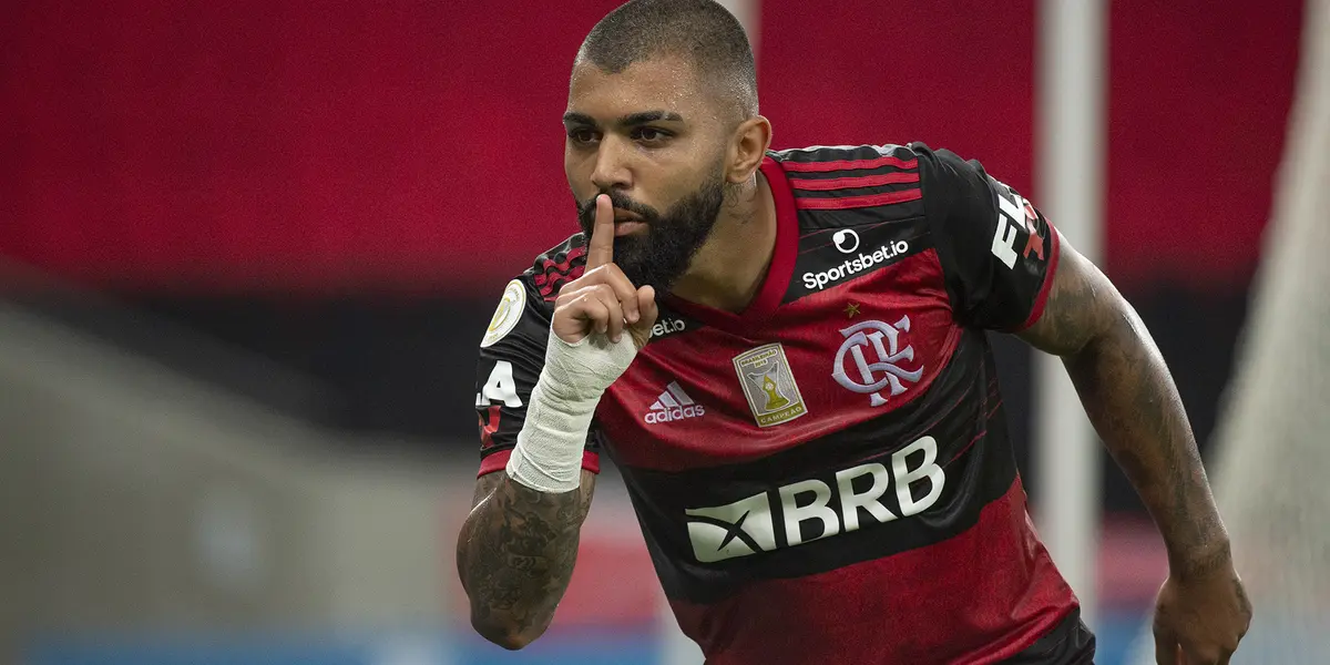 Gabriel Barbosa foi barrado em sua volta