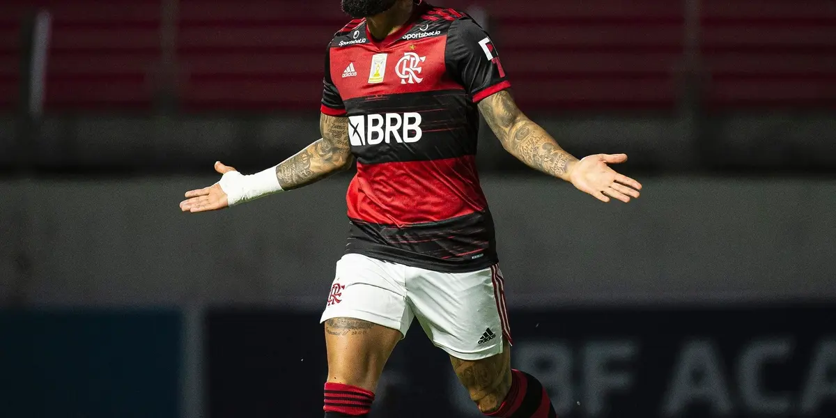 Gabriel Barbosa marcou três gols contra o Santos, lançou música própria e faz 25 anos nesta segunda-feira (30)