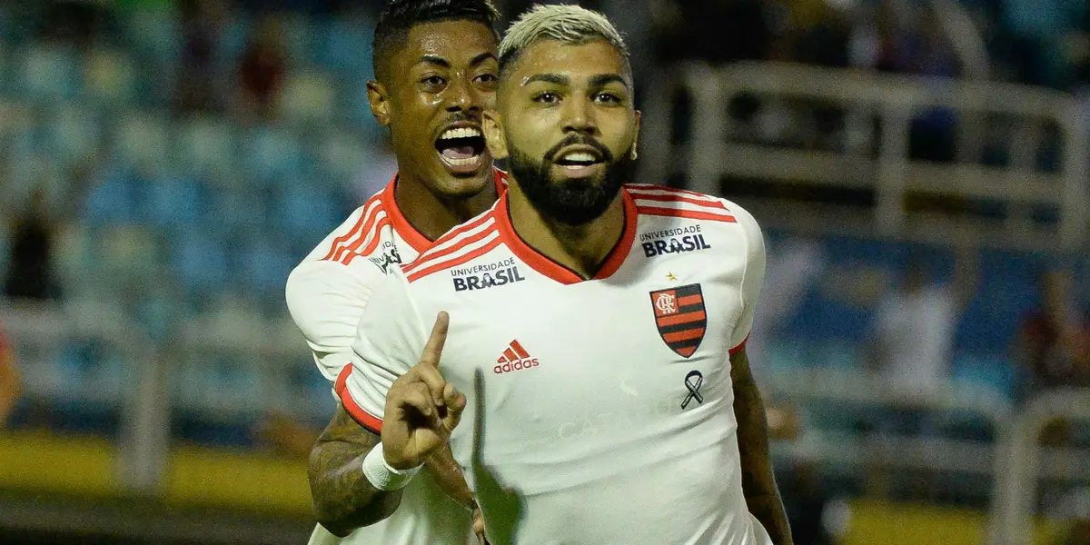 Gabriel Barbosa não tem todo esse carisma para o goleador do Cariocão
