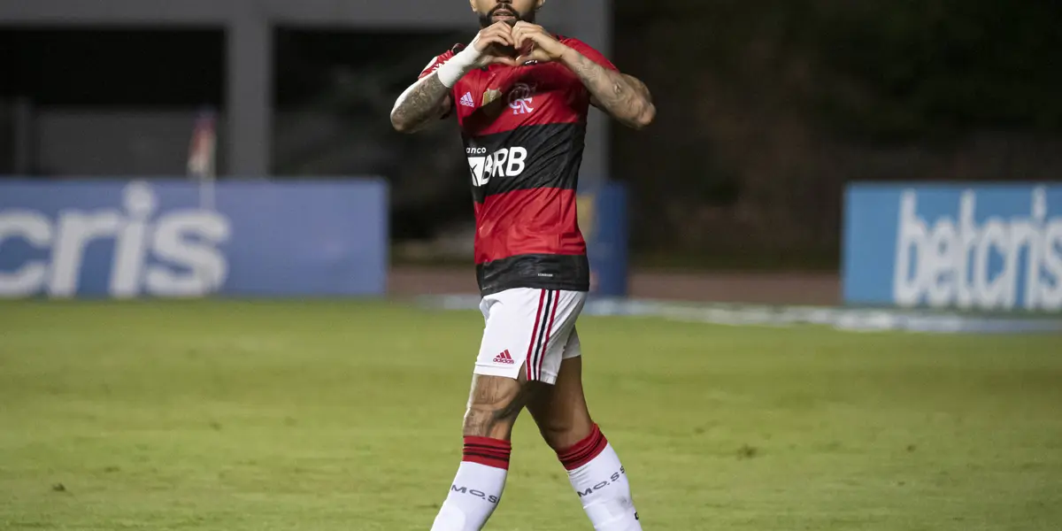 Gabriel Barbosa recebe melhor presente antes de decisão pela Libertadores