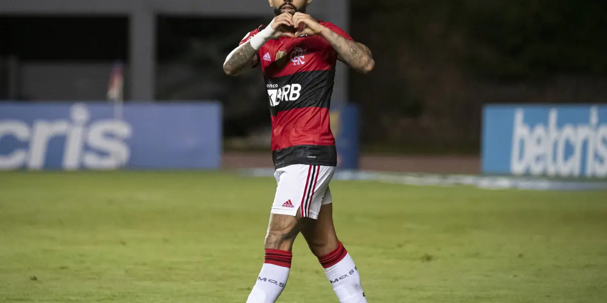 Gabriel Barbosa recebe melhor presente antes de decisão pela Libertadores