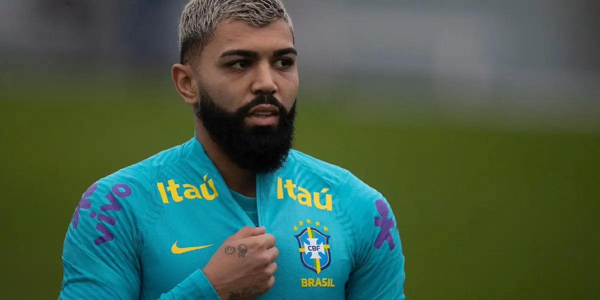 Gabriel Barbosa teve que escolher um lado na batalha Brasil contra Flamengo