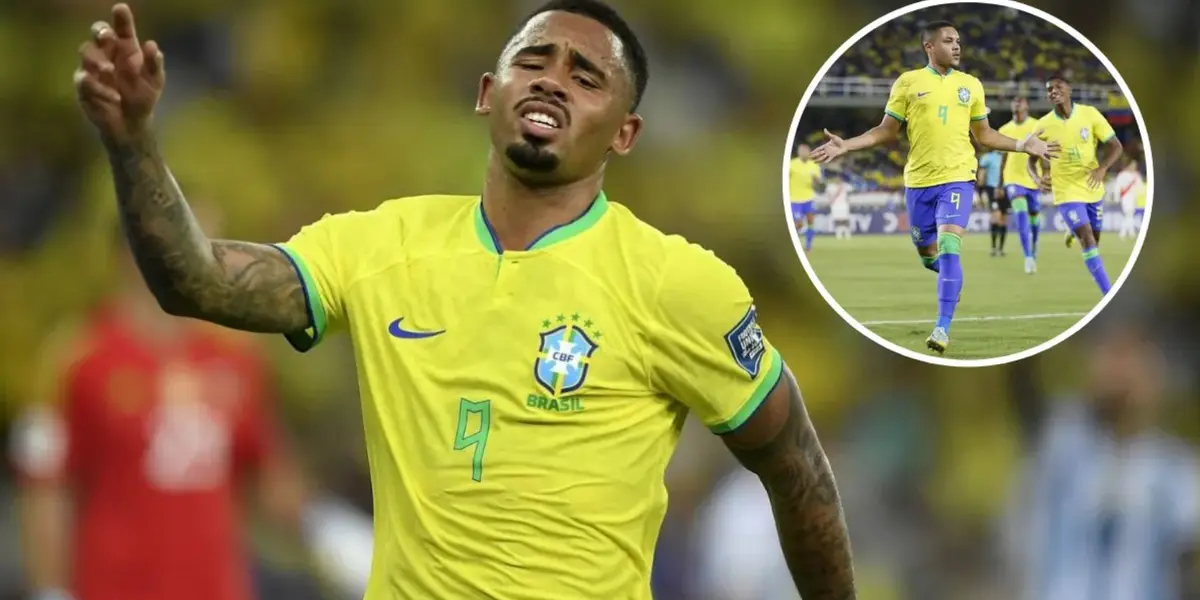 Gabriel Jesus e Vitor Roque na Seleção Brasileira