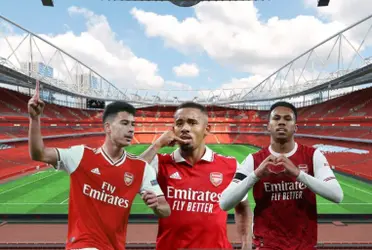 Gabriel Martinelli faz gols no final e acaba com sequência ruim contra o Manchester City