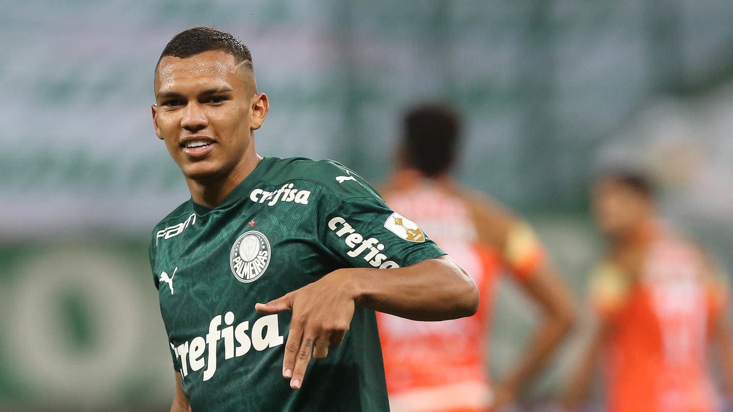 Gabriel Veron fez seu primeiro gol na temporada e logo em seguida foi expulso após ninguém entender sua atitude