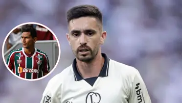 Ganso pelo Fluminense e Igor Coronado em ação pelo Corinthians