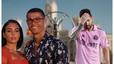 Georgina e Cristiano Ronaldo, Messi triste com a camisa do Inter Miami