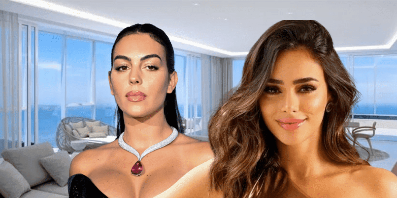 Georgina Rodríguez vive uma vida de luxo enquanto Bruna tem uma rotina simples