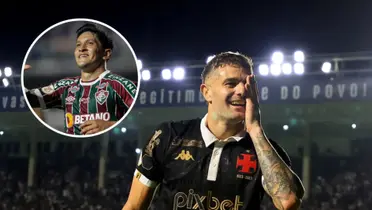 Se Germán Cano recebe R$ 700 mil no Fluminense, o 'humilde' salário de Vegetti no Vasco