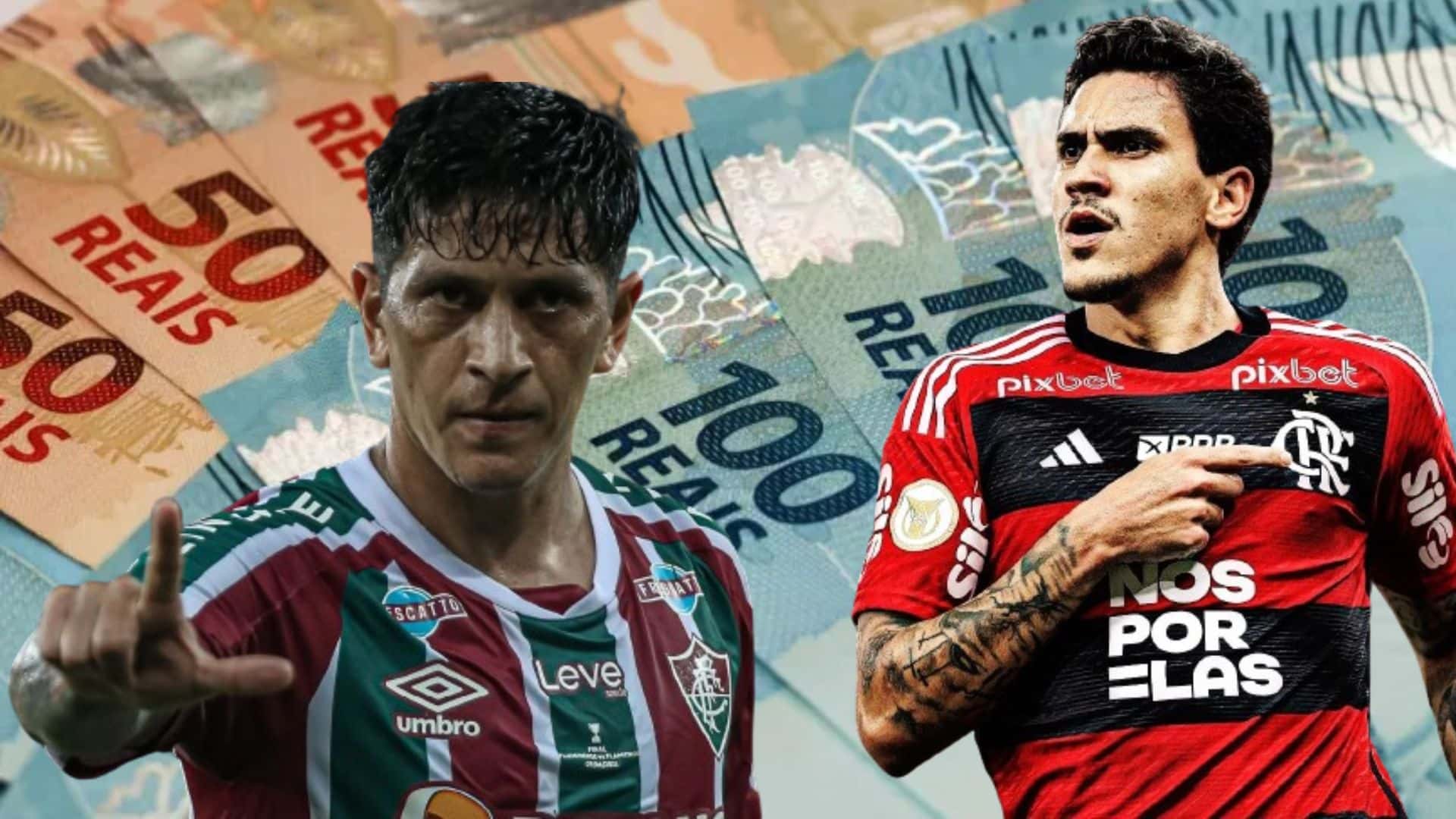 Germán Cano e Pedro