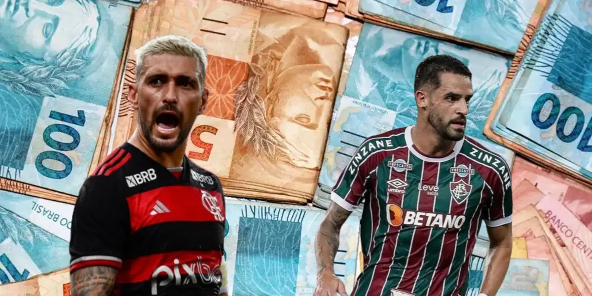 Giorgian De Arrascaeta e Renato Augusto