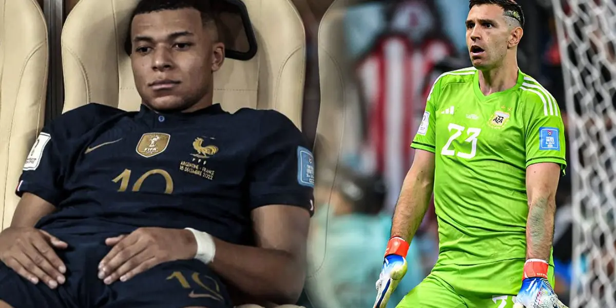 Goleiro da Argentina voltou a provocar o atacante do Paris Saint-Germain em comemoração