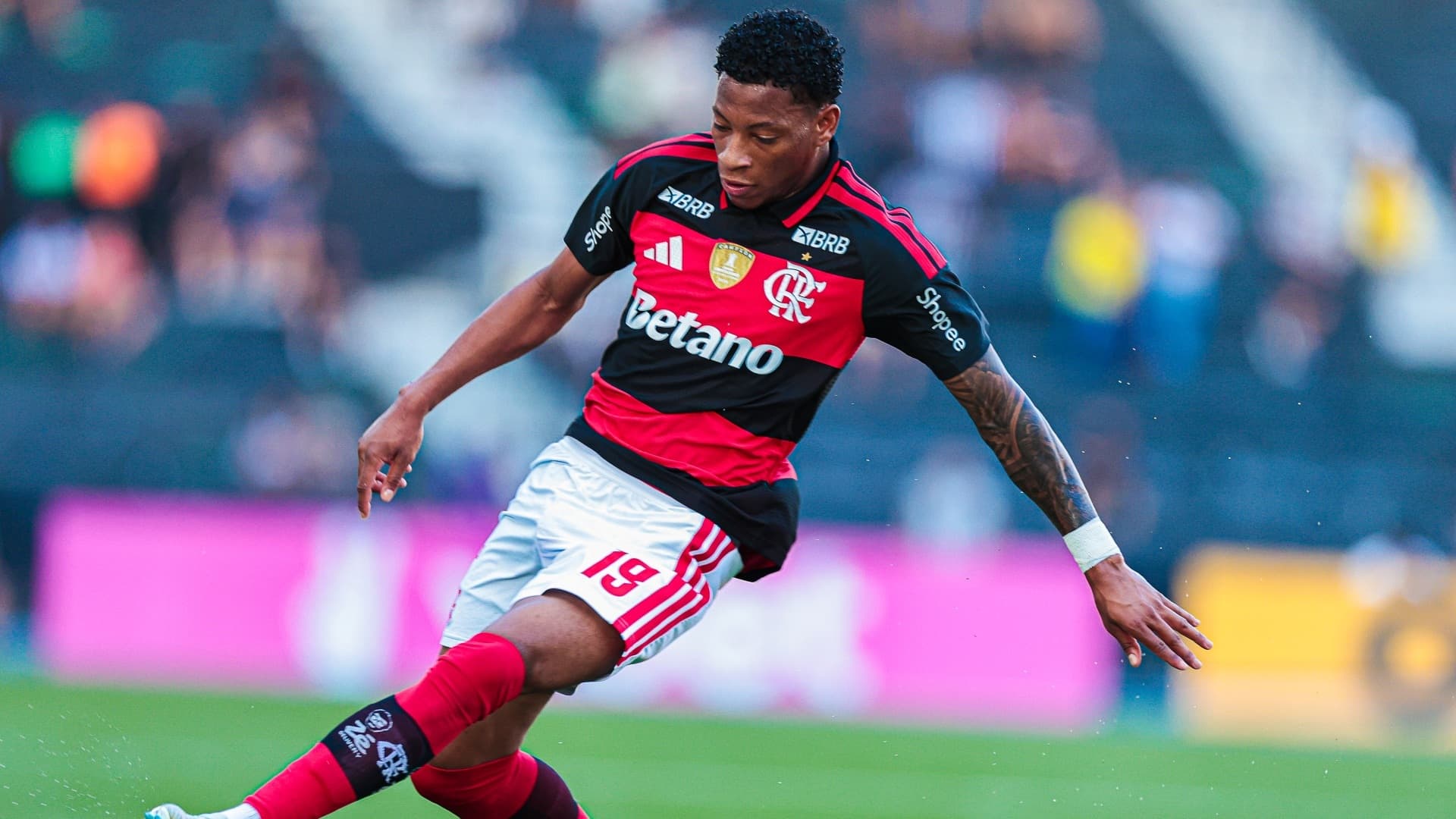 Gonzalo Plata, jogador do Flamengo. Foto: Gilvan de Souza/Flamengo