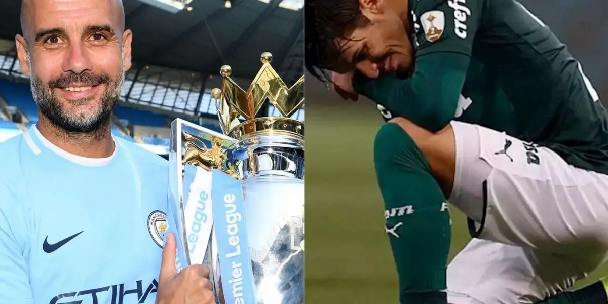 Guardiola se sagrou campeão inglês novamente e pode frustrar sonhos de craque do Palmeiras
