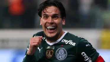 Gustavo Gómez, do Palmeiras. Foto: Agif