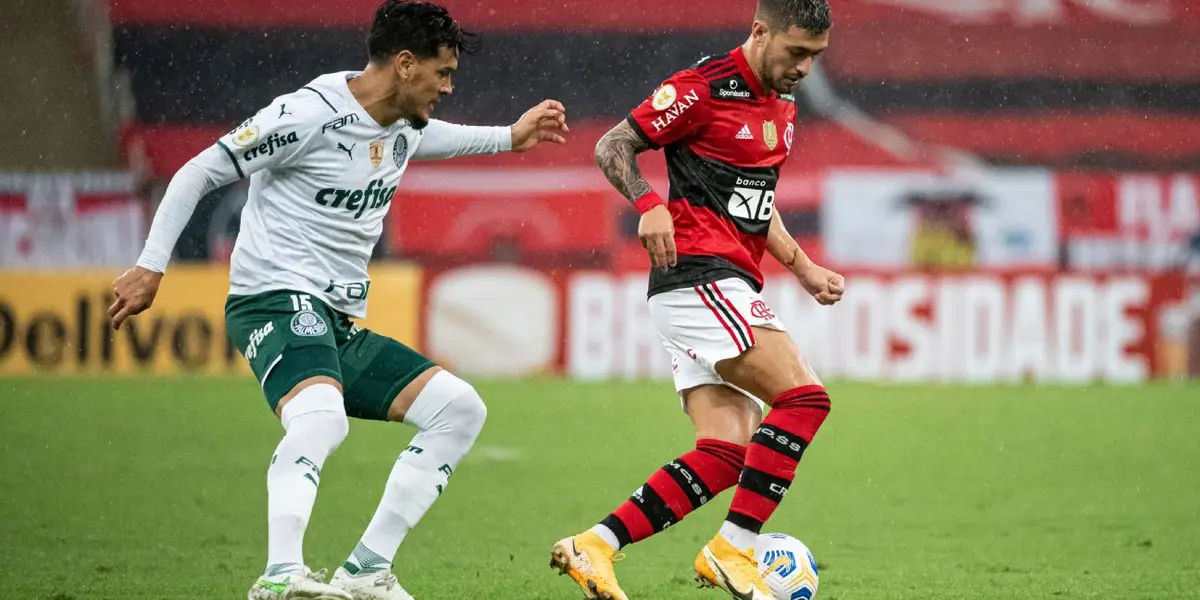 Gustavo Gómez manda recado ao Flamengo que tem vantagem no histórico recente de jogos diante do Palmeiras