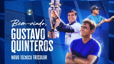 Gustavo Quinteros é o novo técnico do Grêmio