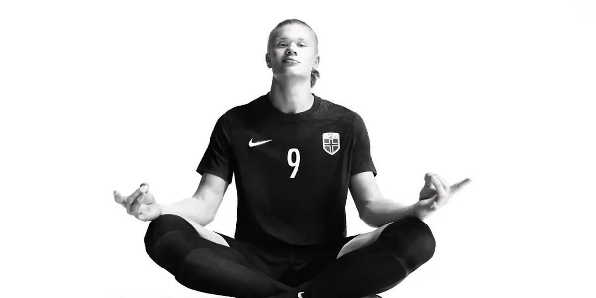 Haaland assinou o segundo maior contrato de patrocínio do futebol mundial