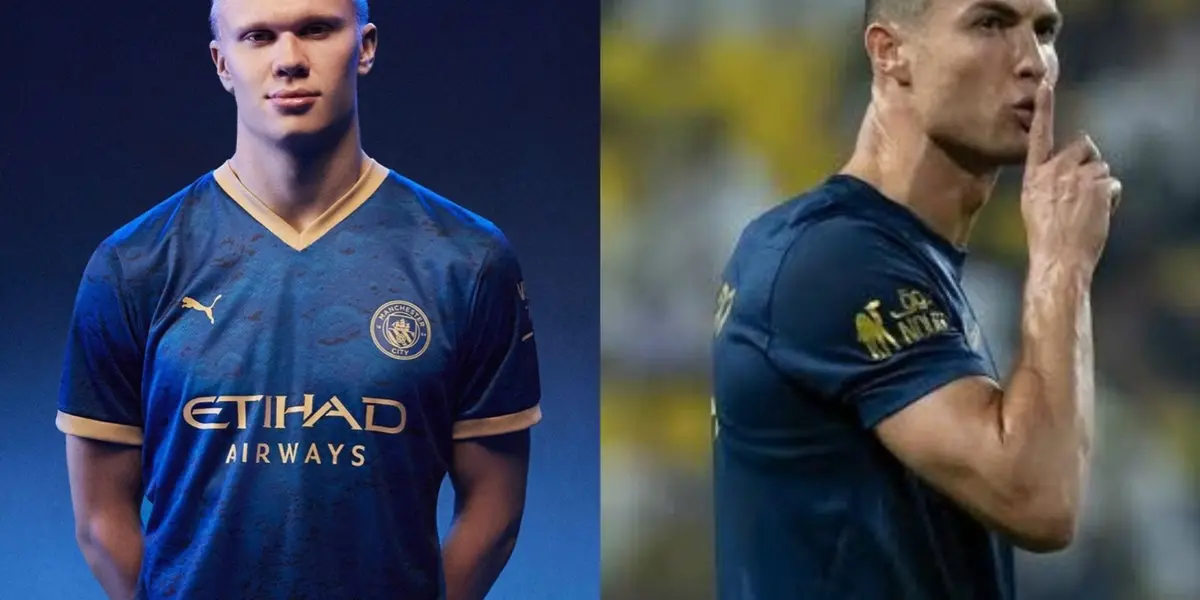 Haaland e Cristiano Ronaldo